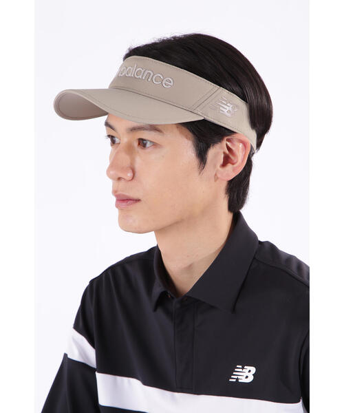 New Balance Golf(ニューバランスゴルフ)の「【new balance golf】ロゴ バイザー (UNISEX)(サンバイザー・レディース・ブラウン/グレー系その他/ブラック/ホワイト/ブラウン系その他/ダークインディゴブルー・FREE)」の8枚目の写真