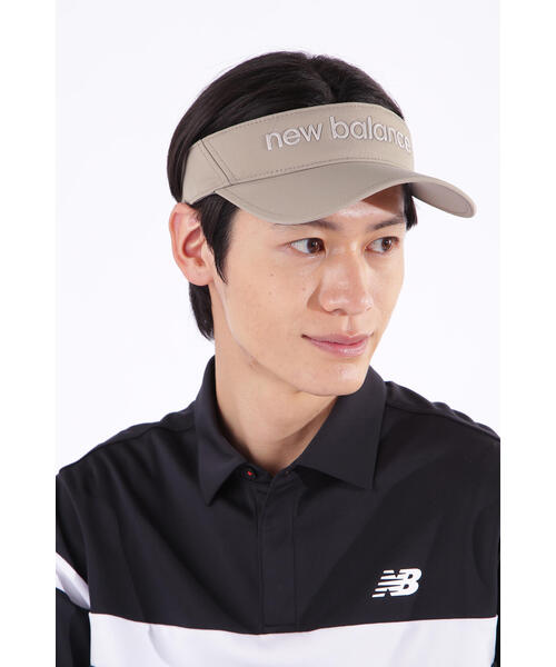 New Balance Golf(ニューバランスゴルフ)の「【new balance golf】ロゴ バイザー (UNISEX)(サンバイザー・レディース・ブラウン/グレー系その他/ブラック/ホワイト/ブラウン系その他/ダークインディゴブルー・FREE)」の4枚目の写真