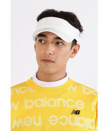 New Balance Golf（ニューバランスゴルフ）の「【new balance golf】ロゴ バイザー (UNISEX)（サンバイザー）」