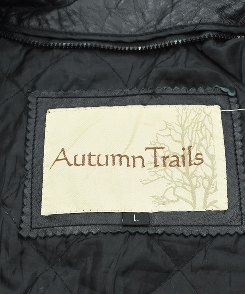 VINTAGE（ヴィンテージ）の「【ヴィンテージ古着】90’s Autumn Trails レザージャケット（ライダースジャケット・メンズ・ブラック・LARGE）」の18枚目の写真