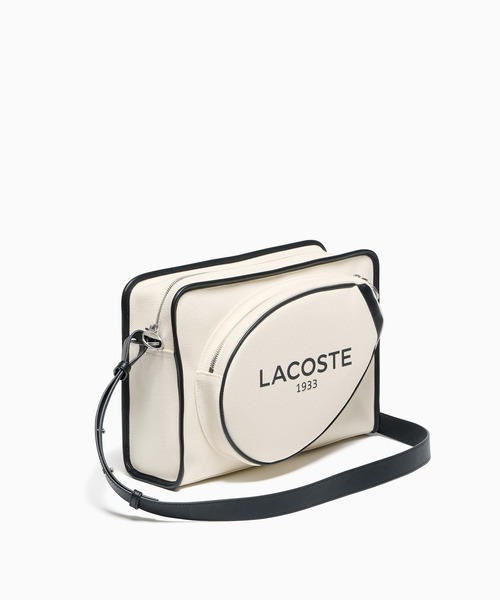 LACOSTE(ラコステ)の「ヘリテージキャンバス ミニショルダーバッグ(ショルダーバッグ・レディース・ブラック・FREE)」の2枚目の写真