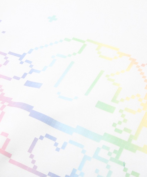 SPECIAL PRODUCT DESIGN（スペシャルプロダクトデザイン）の「〈ぺぽよ きゃらくた～ず〉Pepon Planet スウェット ホワイト・ブラック（スウェット・メンズ・ブラック/ホワイト・SMALL/MEDIUM/LARGE/X-LARGE）」の5枚目の写真