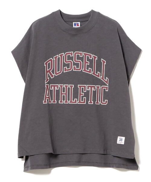tシャツ 「別注」RUSSELL ATHLETIC / クラシック スクエア Ｔシャツ レディース Russell Athletic tシャツ 「別注」RUSSELL ATHLETIC