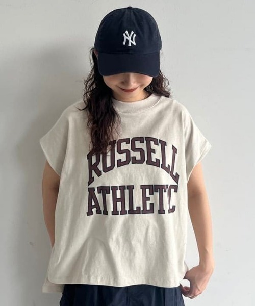 別注】RUSSELL ATHLETIC / クラシック スクエア Tシャツ（T
