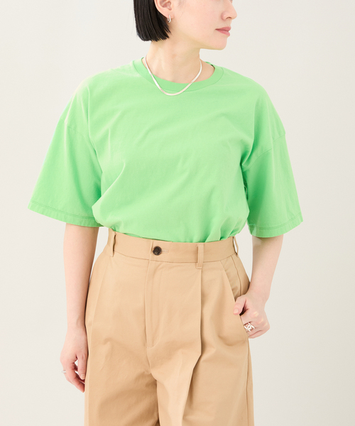 TICCA（ティッカ）の「TICCA ティッカ x Vermeil par IENA別注Tシャツ（Tシャツ/カットソー・レディース・ネイビー/ライトグレー/レッド/グリーン・FREE）」の5枚目の写真