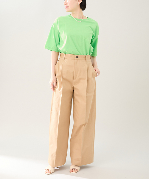 TICCA（ティッカ）の「TICCA ティッカ x Vermeil par IENA別注Tシャツ（Tシャツ/カットソー・レディース・ネイビー/ライトグレー/レッド/グリーン・FREE）」の8枚目の写真