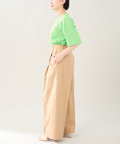 TICCA（ティッカ）の「TICCA ティッカ x Vermeil par IENA別注Tシャツ（Tシャツ/カットソー・レディース・ネイビー/ライトグレー/レッド/グリーン・FREE）」の9枚目の写真