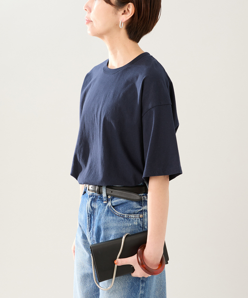 TICCA（ティッカ）の「TICCA ティッカ x Vermeil par IENA別注Tシャツ（Tシャツ/カットソー・レディース・ネイビー/ライトグレー/レッド/グリーン・FREE）」の12枚目の写真