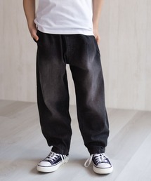 バレルレッグ デニムパンツ