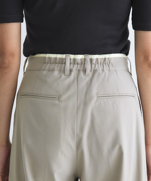 セール】【累計3,000本販売！！】ダブルウエストコクーンパンツ