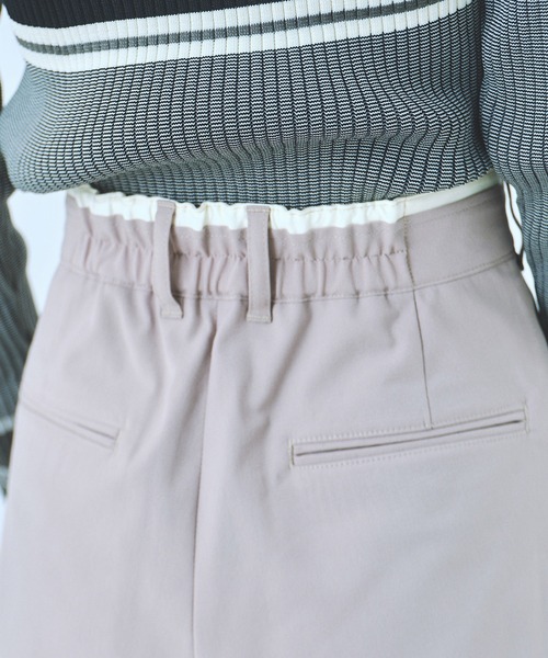 ＊本田真凜ちゃん着用＊【UNITED TOKYO】ダブルウエストコクーンパンツ セール】【累計3,000本販売！！】ダブルウエストコクーンパンツ｜細