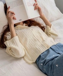 flower | レーシーポロトップ(ポロシャツ)