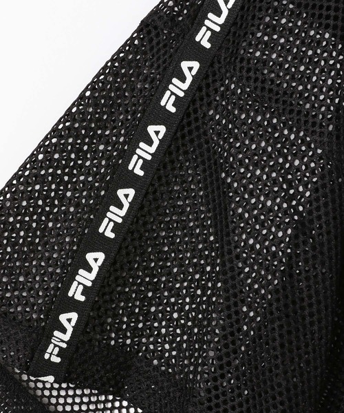 GLOBAL WORK(グローバルワーク)の「FILAコラボ/メッシュセット/309348(Tシャツ/カットソー・キッズ・ブラック×ブラック/ブルー/ミント/ホワイト・130cm/140cm/150cm/160cm)」の10枚目の写真