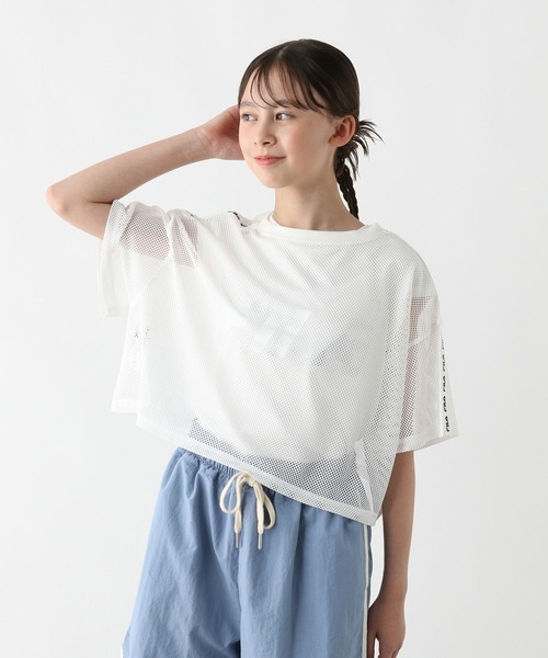 GLOBAL WORK(グローバルワーク)の「FILAコラボ/メッシュセット/309348(Tシャツ/カットソー・キッズ・ブラック×ブラック/ブルー/ミント/ホワイト・130cm/140cm/150cm/160cm)」の18枚目の写真