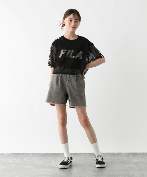 セール】FILAコラボ/メッシュセット/309348（Tシャツ/カットソー