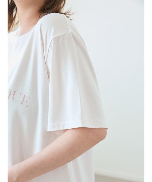 接触冷感】モチーフ4柄ワンポイントTシャツ&ショートパンツ