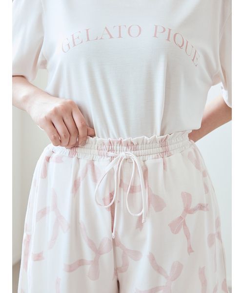 セール】【接触冷感】モチーフ4柄ワンポイントTシャツ&ショート
