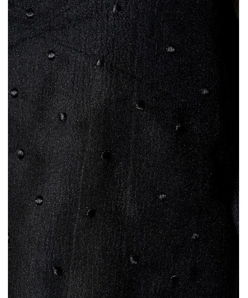 RUMCHE(ラムシェ)の「Dot Embroidery Sheer Tops / ドットエンブロイダリーシアーシャツ(その他トップス・レディース・ブラック/ライトグレー・FREE)」の17枚目の写真