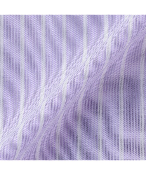 TOKYO SHIRTS(トウキョウシャツ)の「【Pitta Re:)】ふわっとガーゼシャツ 七分袖 綿100% レディースカジュアルシャツ(シャツ/ブラウス・レディース・パープル・LL/S/L/M)」の5枚目の写真