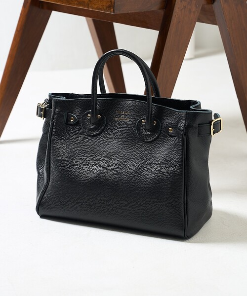 ヤングアンドオルセン トートバッグ ベルト付き YOUNG&OLSEN The DRYGOODS STORE/ヤングアンドオルセン EMBOSSED