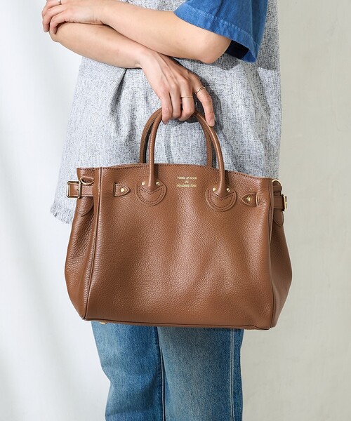 ★qs★YOUNG & OLSEN ザドライグッズストアレザートート YOUNG&OLSEN The DRYGOODS STORE トートバッグ YOUNG ＆ OLSEN