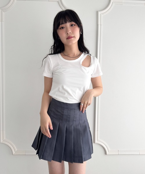 【IvanaHelsinki】♡Vire Breeze ミニスカート♡ セール】インパン付きプリーツミニスカート（スカート）｜wears