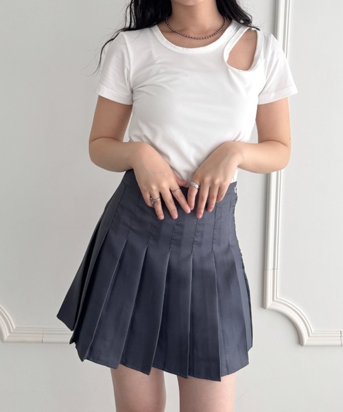 セール】インパン付きプリーツミニスカート（スカート）｜wears