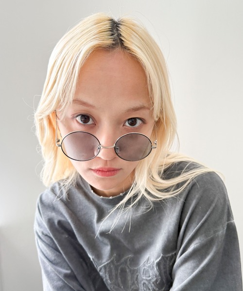 WEGO（ウィゴー）の「WEGO/メタルフレームカラーレンズアイウェア（サングラス・レディース・その他1/その他2/その他3/その他5/その他4・FREE）」の16枚目の写真