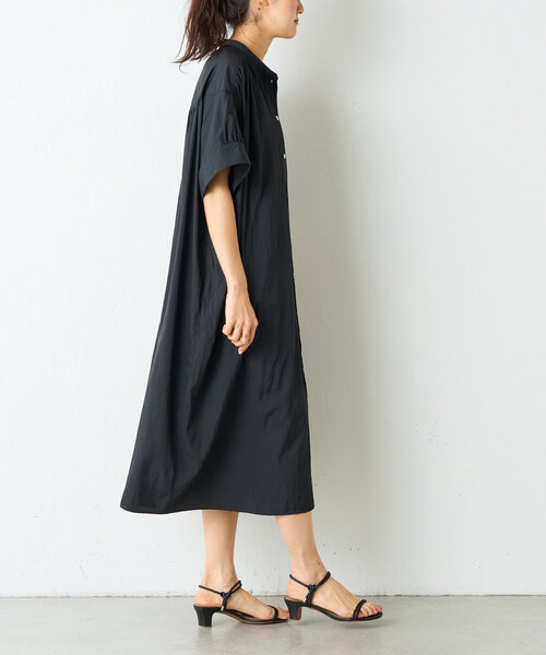 BEARDSLEY（ビアズリー）の「ギャザー割繊ワンピ（ワンピース・レディース・ベージュ/ブラック・FREE）」の17枚目の写真