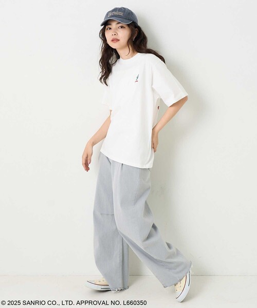 即完売 超激レア ❸点 ハンギョドン Tシャツ ジャージ パンツ 半袖 ズボン セール】SANRIO/サンリオ SANRIO 'ハンギョドン' Tシャツ