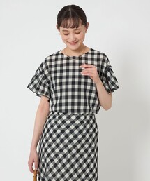 UNITED ARROWS green label relaxing - グリーンレーベル　チェック柄フリルブラウス　他2枚 楽天市場】フリル（ブランドユナイテッドアローズ グリーン