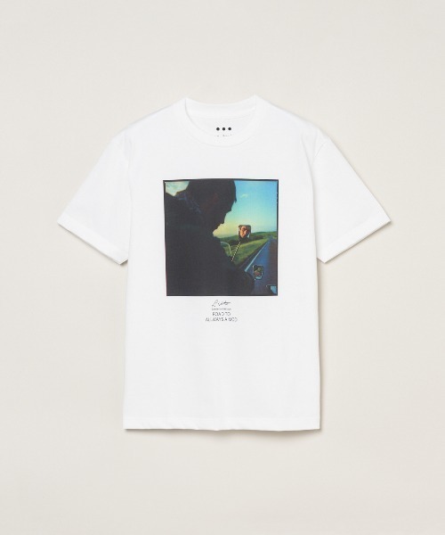three dots(スリードッツ)の「【unisex】グラフィックTシャツ(Tシャツ/カットソー・レディース・ホワイト系その他/ホワイト系その他2/ホワイト系その他3・SMALL/MEDIUM/LARGE/X-SMALL)」の2枚目の写真