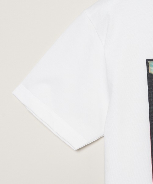 three dots(スリードッツ)の「【unisex】グラフィックTシャツ(Tシャツ/カットソー・レディース・ホワイト系その他/ホワイト系その他2/ホワイト系その他3・SMALL/MEDIUM/LARGE/X-SMALL)」の6枚目の写真