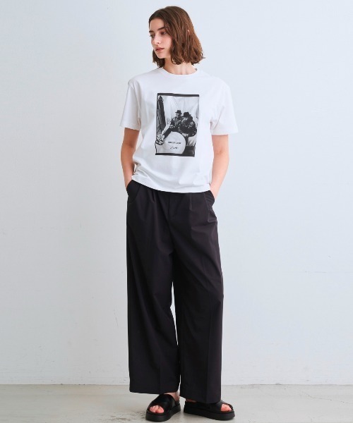 three dots(スリードッツ)の「【unisex】グラフィックTシャツ(Tシャツ/カットソー・レディース・ホワイト系その他/ホワイト系その他2/ホワイト系その他3・SMALL/MEDIUM/LARGE/X-SMALL)」の15枚目の写真