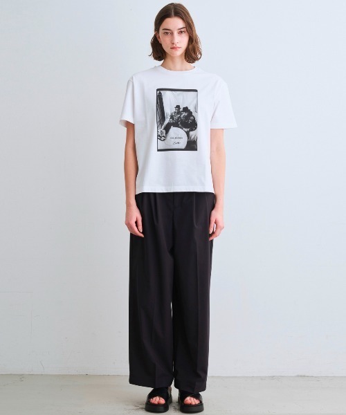 three dots(スリードッツ)の「【unisex】グラフィックTシャツ(Tシャツ/カットソー・レディース・ホワイト系その他/ホワイト系その他2/ホワイト系その他3・SMALL/MEDIUM/LARGE/X-SMALL)」の16枚目の写真