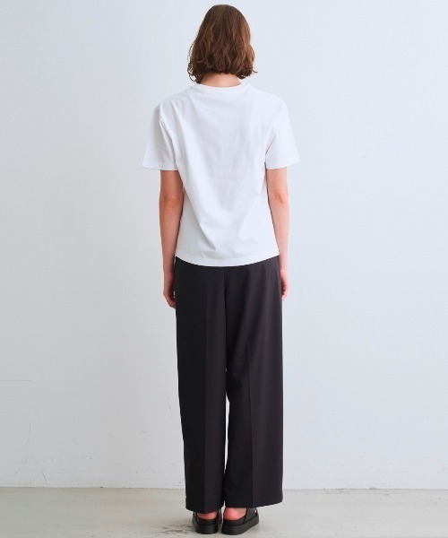 three dots(スリードッツ)の「【unisex】グラフィックTシャツ(Tシャツ/カットソー・レディース・ホワイト系その他/ホワイト系その他2/ホワイト系その他3・SMALL/MEDIUM/LARGE/X-SMALL)」の18枚目の写真