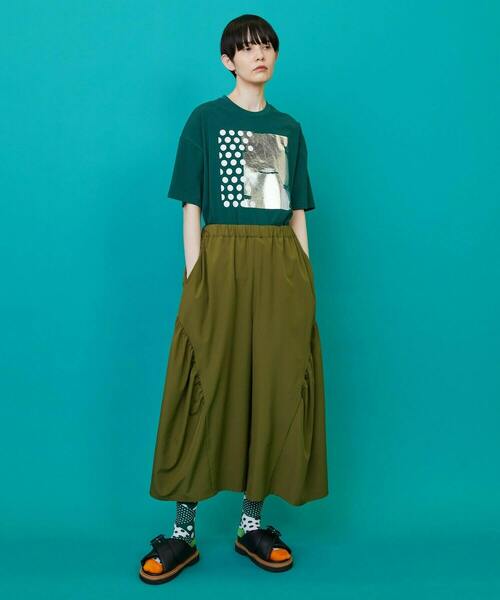 FRAPBOIS（フラボア）の「サイドシームレス パンツ（その他パンツ・レディース・カーキ/ネイビー・0/1）」の10枚目の写真