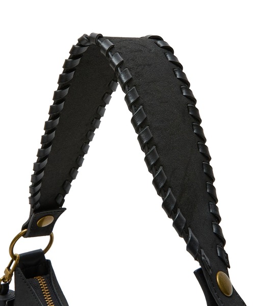 MILKFED.（ミルクフェド）の「WHIPSTITCH BAG（ショルダーバッグ・レディース・ブラウン/グレー/ブラック・ONE SIZE）」の10枚目の写真
