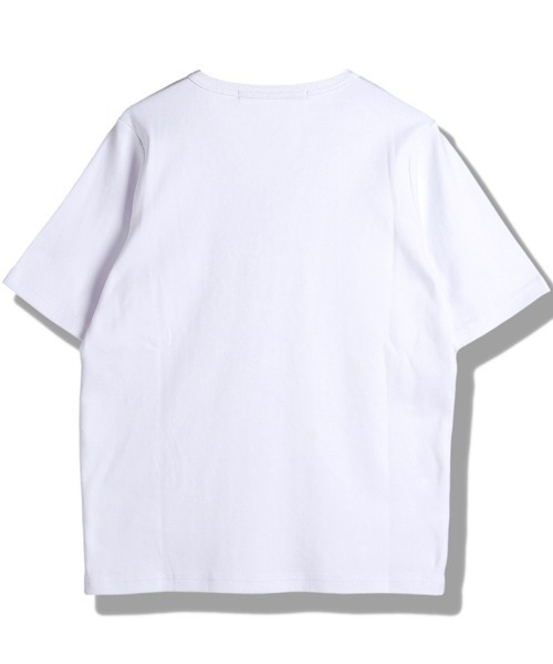 NO ID.(ノーアイディ)の「mt9799-フライスヘンリーV-N-T VネックTシャツ(Tシャツ/カットソー・メンズ・ブラック/グレー/ホワイト・2/1)」の11枚目の写真
