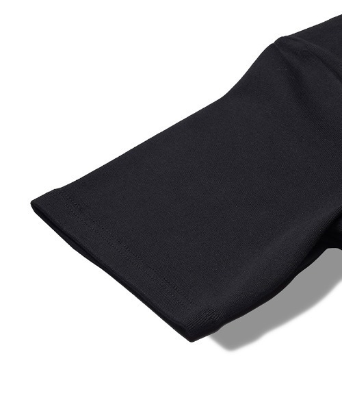 NO ID.(ノーアイディ)の「mt9799-フライスヘンリーV-N-T VネックTシャツ(Tシャツ/カットソー・メンズ・ブラック/グレー/ホワイト・2/1)」の7枚目の写真