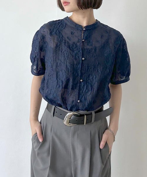 「PAGEBOY」 半袖シャツ FREE ブラック系その他 レディース PAGEBOY 「PAGEBOY」 半袖シャツ FREE ブラック系その他
