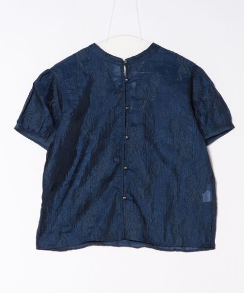 PAGEBOY（ページボーイ）の「2WAYレースアップブラウス(半袖)（シャツ/ブラウス・レディース・ネイビー/ライトベージュ/ブラック/オフホワイト/インディゴブルー・FREE）」の16枚目の写真