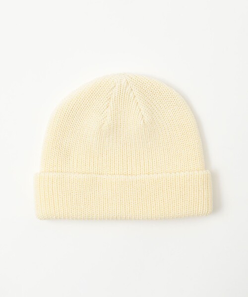 BEAMS mini（ビームスミニ）の「カラー リブ ワッチ キャップ 2025FW（キャップ・キッズ・イエロー系その他4/オフホワイト/ブルー系その他2・ONE SIZE）」の4枚目の写真