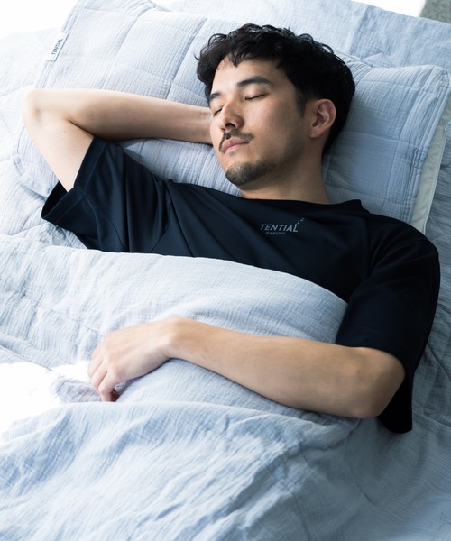 BAKUNE Pajamas DRY short sleeve shirt上 BAKUNE Pajamas Dry 上下セット（半袖シャツ・ショートパンツ