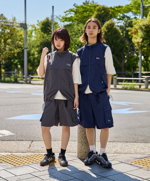 kutir（クティール）の「NYLON CARGO SHORTS／ナイロンカーゴショートパンツ（カーゴパンツ・メンズ・チャコールグレー/ライトグレー/グレイッシュベージュ/ブラック/ネイビー・SMALL/MEDIUM/LARGE）」の13枚目の写真