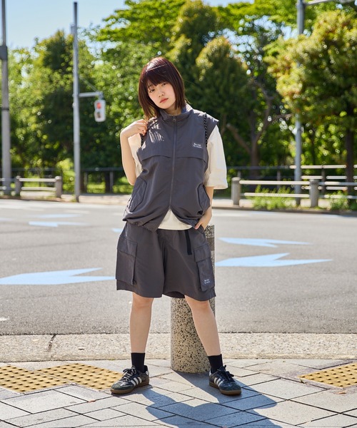 kutir(クティール)の「NYLON CARGO SHORTS/ナイロンカーゴショートパンツ(カーゴパンツ・メンズ・チャコールグレー/ライトグレー/グレイッシュベージュ/ブラック/ネイビー・SMALL/MEDIUM/LARGE)」の21枚目の写真