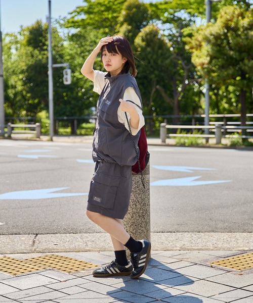 kutir（クティール）の「NYLON CARGO SHORTS／ナイロンカーゴショートパンツ（カーゴパンツ・メンズ・チャコールグレー/ライトグレー/グレイッシュベージュ/ブラック/ネイビー・SMALL/MEDIUM/LARGE）」の22枚目の写真