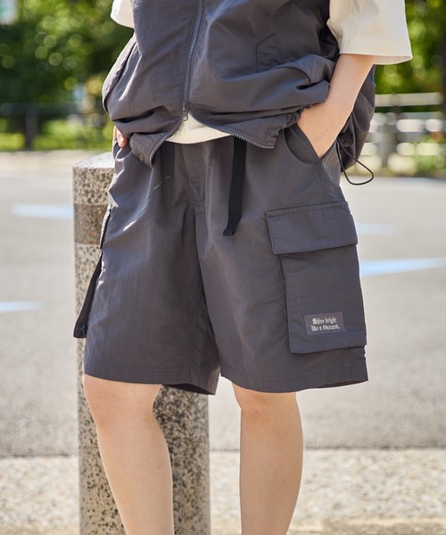 セール】NYLON CARGO SHORTS／ナイロンカーゴショートパンツ（カーゴ