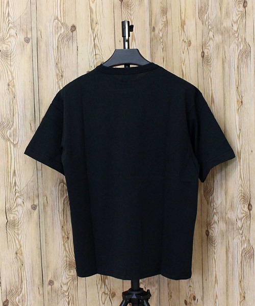 Schott（ショット）の「T-SHIRT GIRL（Tシャツ/カットソー・メンズ・ブラック/ホワイト・L/XL/XXL/M）」の7枚目の写真