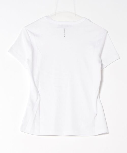 ALLSAINTS（オールセインツ）の「STEVIE SLIM FIT SHORT SLEEVE T-SHIRT | STEVIE スリム フィット 半袖 Tシャツ（Tシャツ/カットソー・レディース・ホワイト・S/M/L/XS）」の10枚目の写真